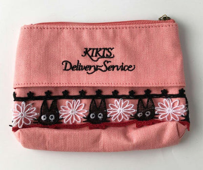 Original Ghibli Kiki Pouch/Clutch • Kikis Delivery Service Case/Cosmetic Bag/Wallet/Makeup Bag • Jiji Gigi Anime • Studio Ghibli Gift