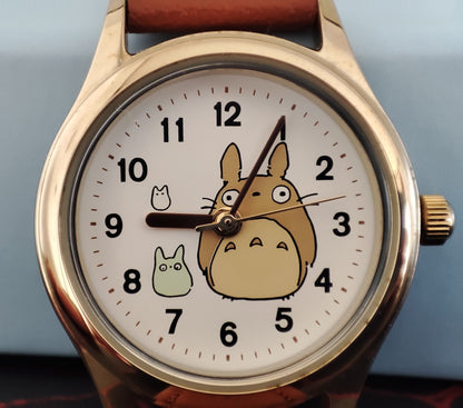 Original Ghibli Totoro Wrist Watch • My Neighbor Totoro Japanese Clock • Anime Watches for Girl/Women • Water Resistant • Studio Ghibli Gift