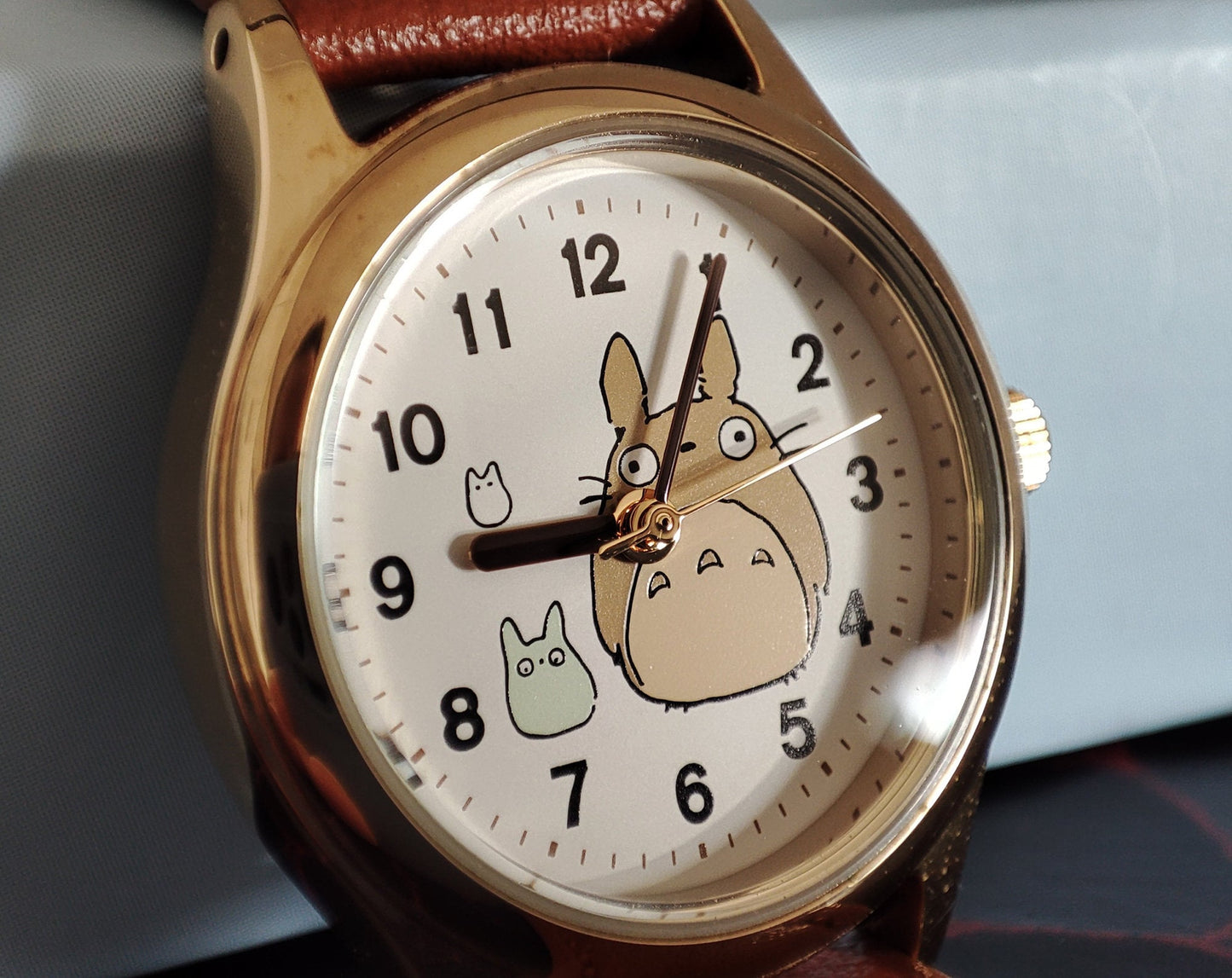 Original Ghibli Totoro Wrist Watch • My Neighbor Totoro Japanese Clock • Anime Watches for Girl/Women • Water Resistant • Studio Ghibli Gift