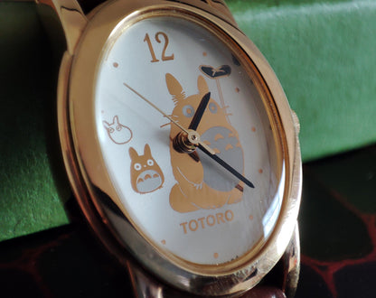 Vintage* Original Ghibli Totoro Wrist Watch • My Neighbor Totoro Japanese Clock • Anime Watches for Men/Women • Studio Ghibli Gift