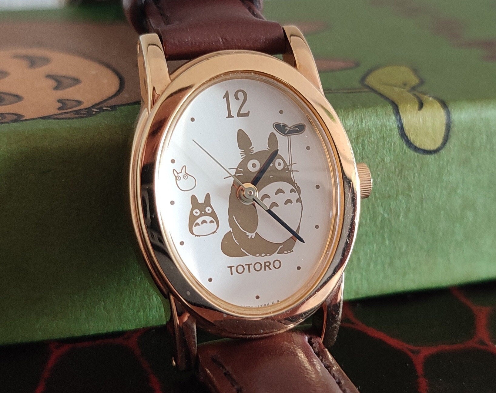 Vintage* Original Ghibli Totoro Wrist Watch • My Neighbor Totoro Japanese Clock • Anime Watches for Men/Women • Studio Ghibli Gift