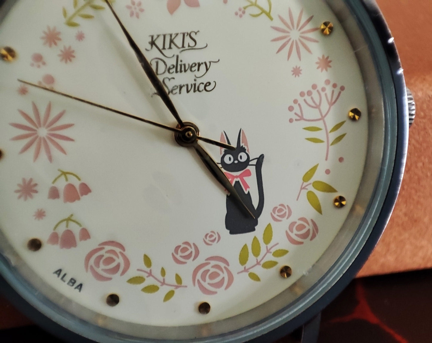 Original Ghibli Jiji Wrist Watch • Kikis Delivery Service Watch/Clock • Japanese Anime Watches for Girl/Women • Studio Ghibli Gift