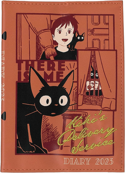 Original Ghibli Book Cover with 2023 Planner • Kikis Delivery Service A6 Schedule Book/Notebook/Calendar/Diary • Jiji Gigi Anime Gift