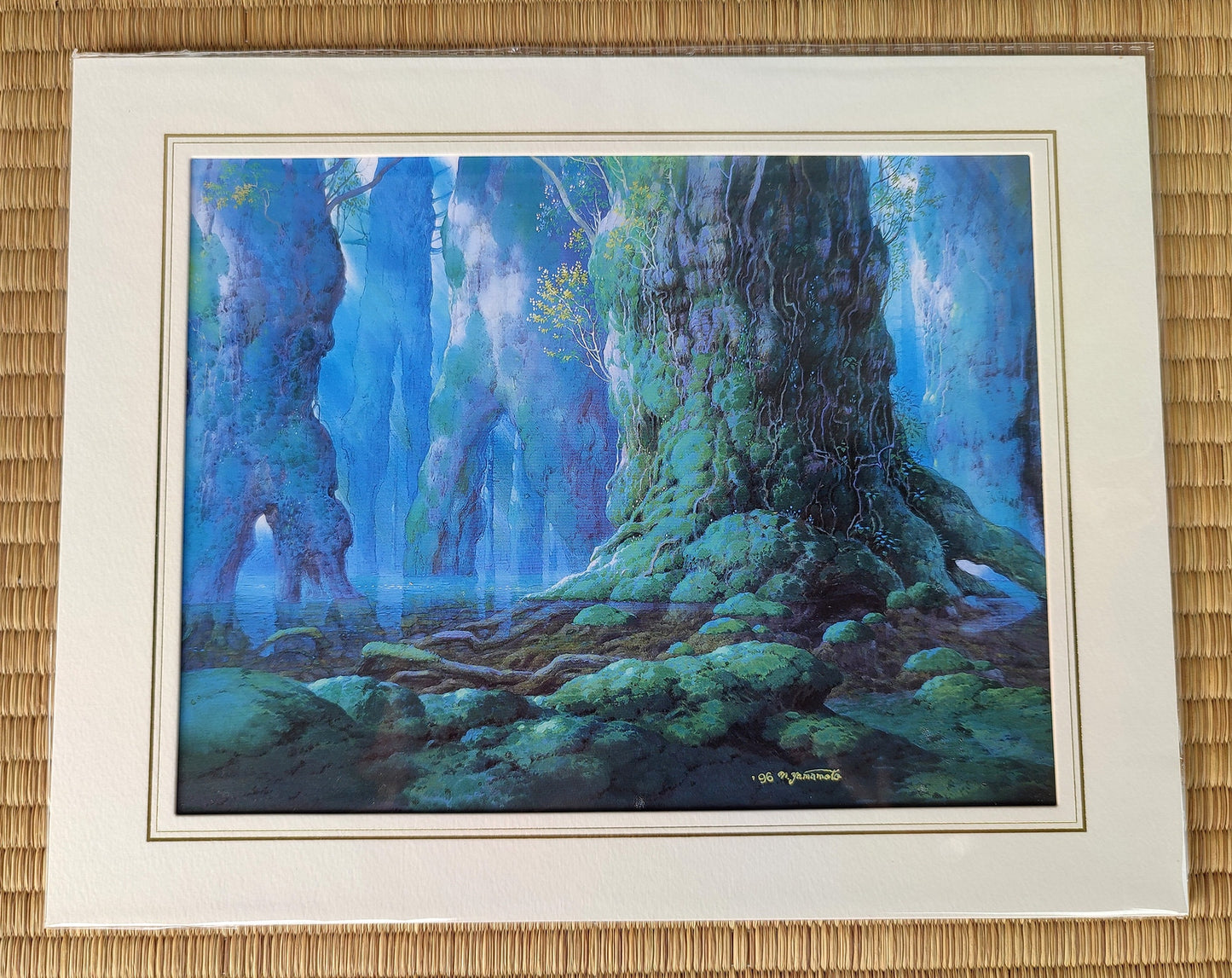 Exclusive* Original Ghibli Exhibition Wall Art/Interior Decor • Princess Mononoke Reproduction/Scene Picture/Hanging • Studio Ghibli Gift