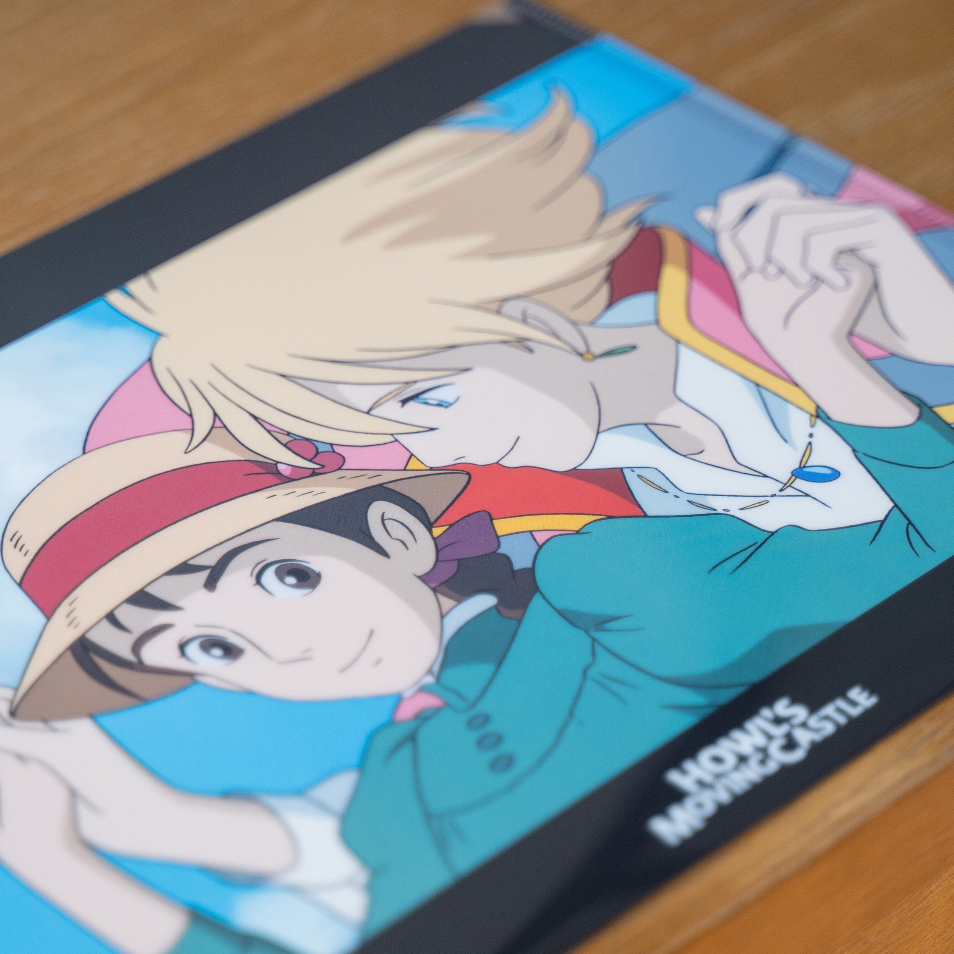 Original Ghibli Howl Wall Art Picture/Folder • Howls Moving Castle Anime Clear File • Studio Ghibli Gift