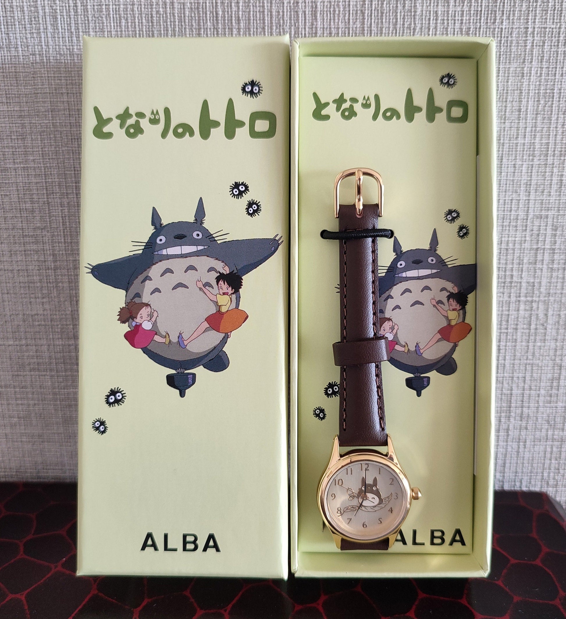 Original Ghibli Totoro Wrist Watch • My Neighbor Totoro Japanese Clock • Anime Watches for Men/Women • Water Resistant • Studio Ghibli Gift