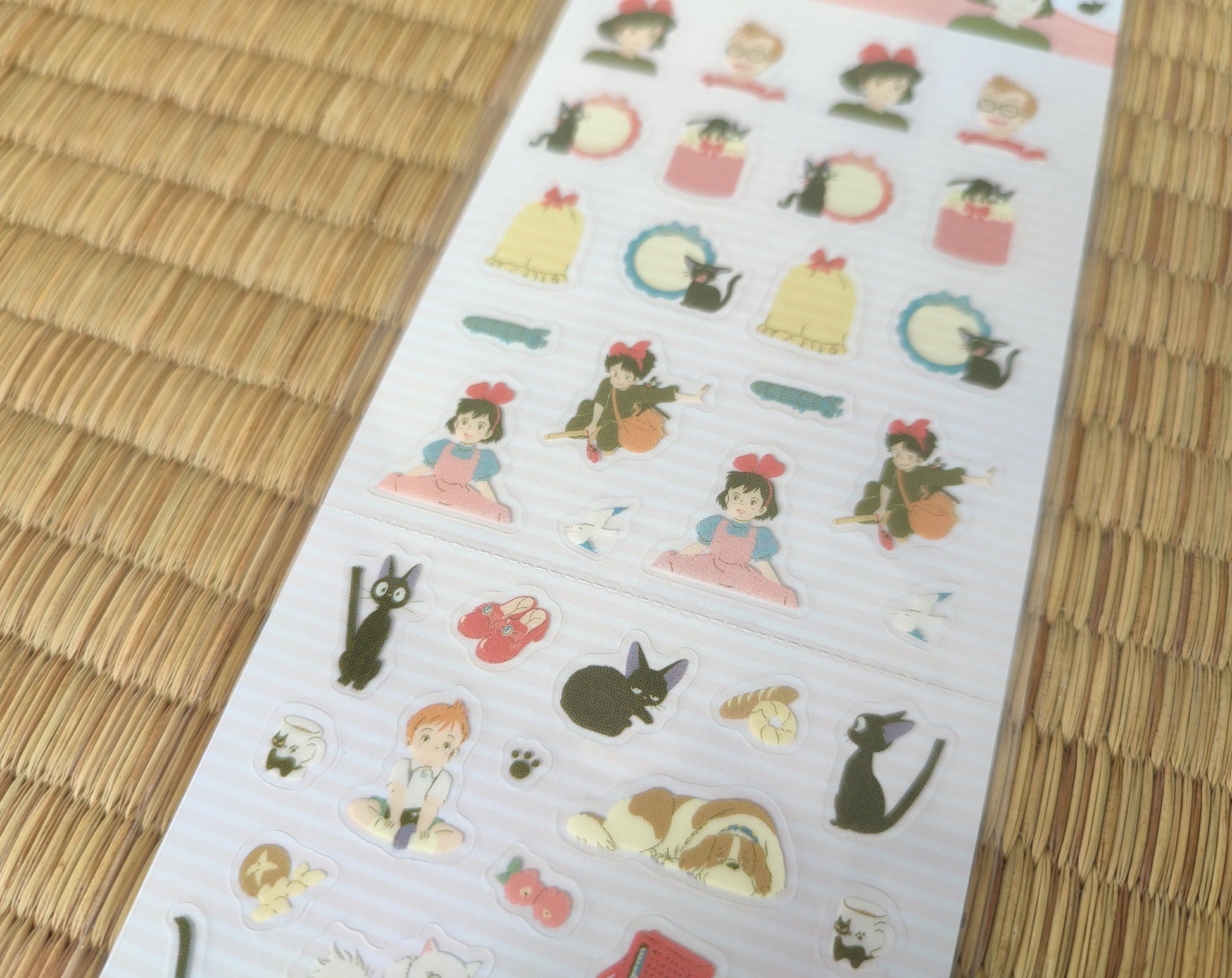 Original Studio Ghibli Stickers Set 2024 • Totoro, Spirited Away, Kikis Delivery, Laputa • Schedule Book/Notebook/Planner/Diary/Stationery