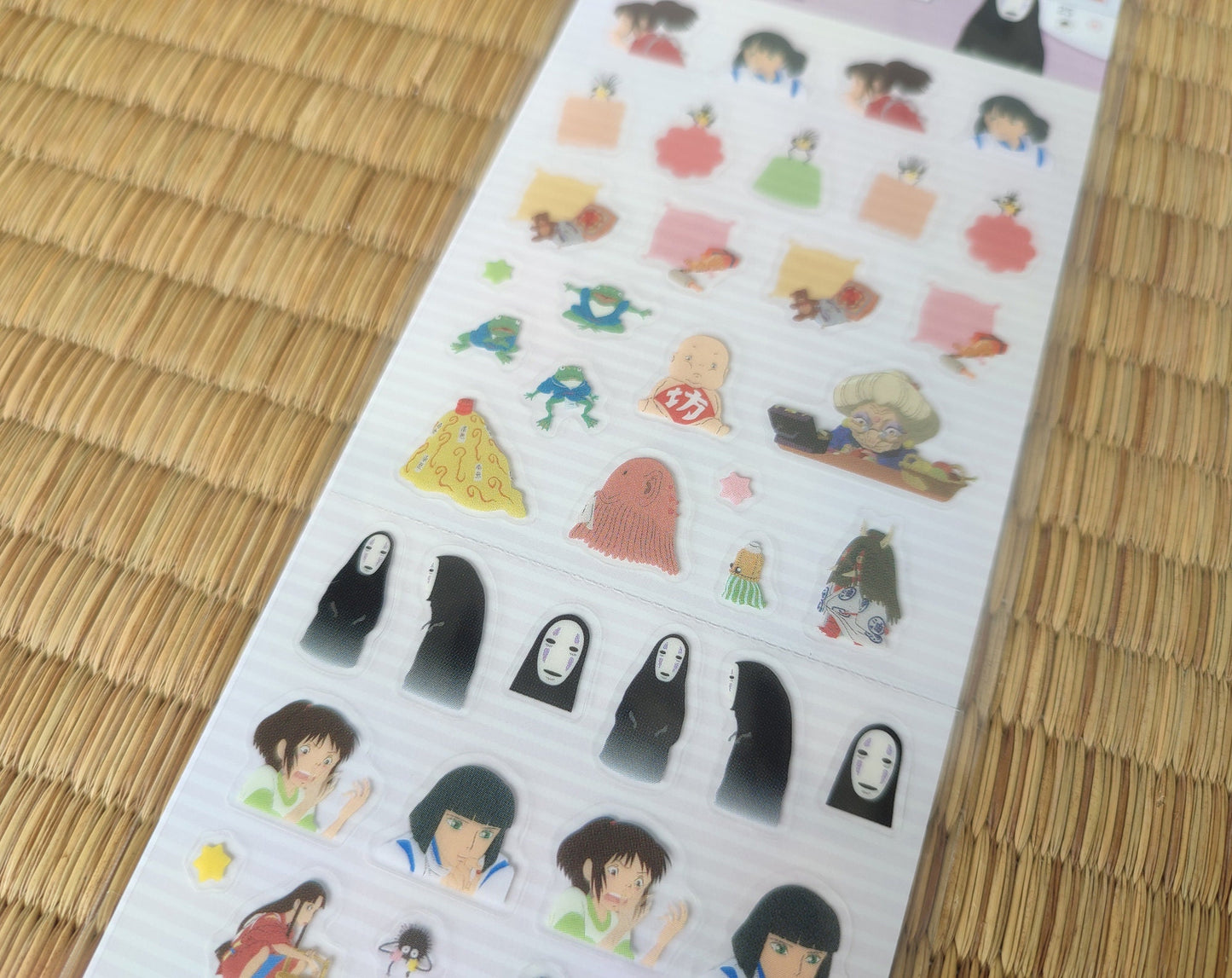 Original Studio Ghibli Stickers Set 2024 • Totoro, Spirited Away, Kikis Delivery, Laputa • Schedule Book/Notebook/Planner/Diary/Stationery