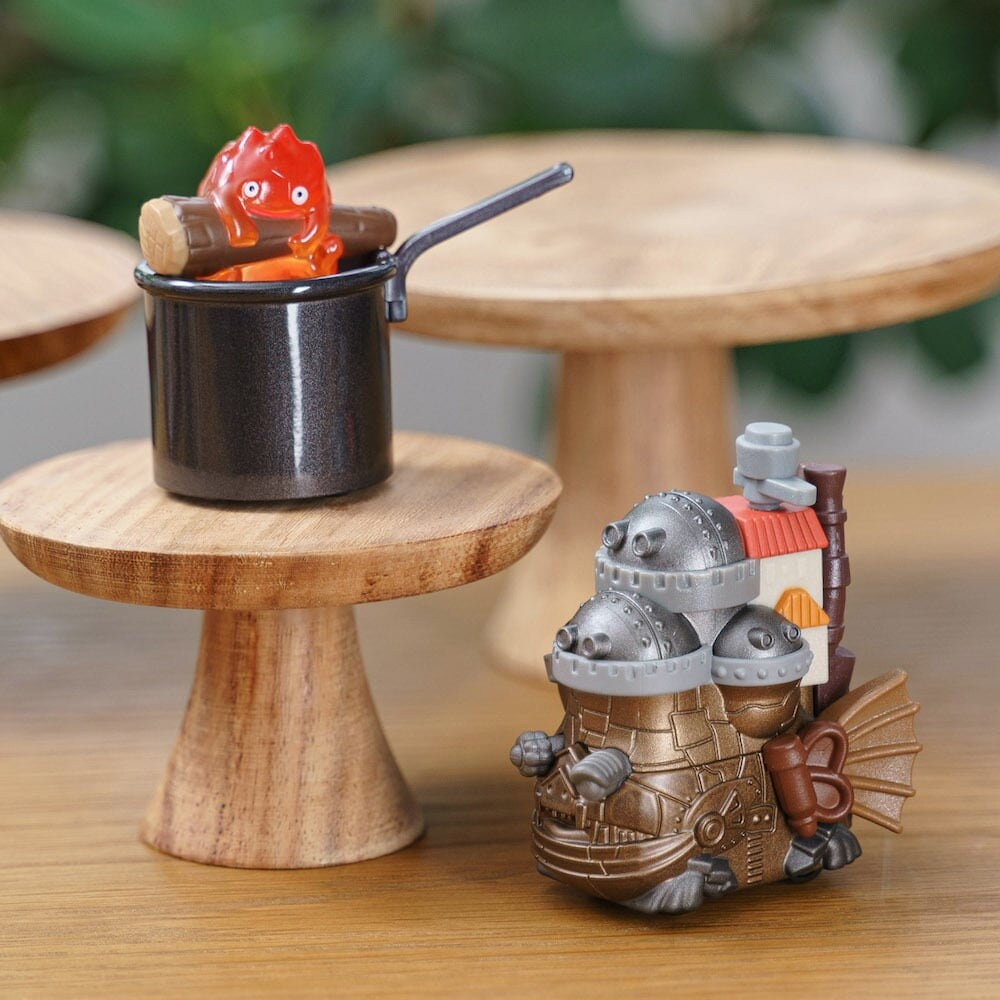 Original Ghibli Howl Figurine/Model Car • Howls Moving Castle Figure/Toy/Miniature/Replica/Home Decor • Calcifer Tomica • Studio Ghibli Gift