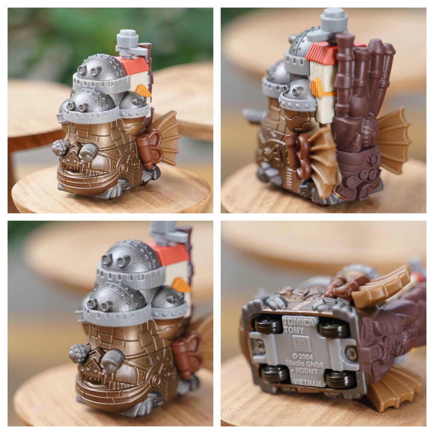 Original Ghibli Howl Figurine/Model Car • Howls Moving Castle Figure/Toy/Miniature/Replica/Home Decor • Calcifer Tomica • Studio Ghibli Gift