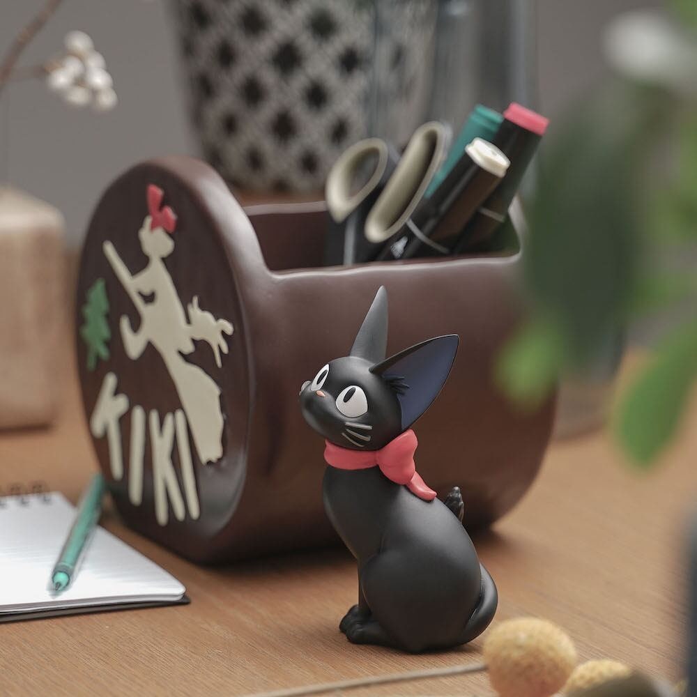 Original Ghibli Jiji Planter Cover/Diorama • Kikis Delivery Service Pot/Vase/Holder/Replica/Home Interior Decor • Anime Studio Ghibli Gift