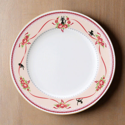 Original Ghibli Kikis Delivery Service Plate 21cm • Japanese Bone China Noritake Plate • Jiji Gigi Anime Dish • Studio Ghibli Gift