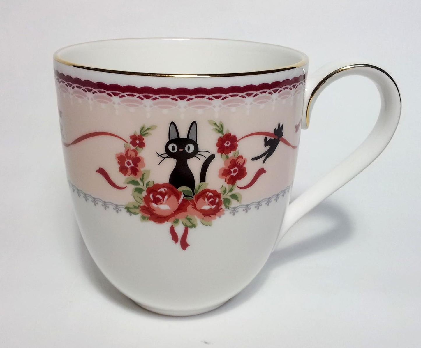 Original Ghibli Kiki Cup • Kikis Delivery Service Tea/Coffee Cup • Japanese Porcelain Noritake • Jiji Gigi Anime • Studio Ghibli Gift