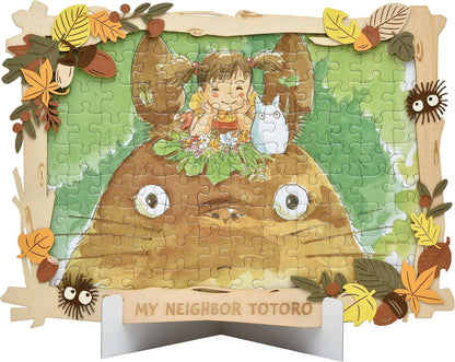 Original Ghibli Totoro Puzzle/Paper Theater • My Neighbor Totoro Film Scene/Interior Diorama/Home Decor/Anime Hobby • Studio Ghibli Gift