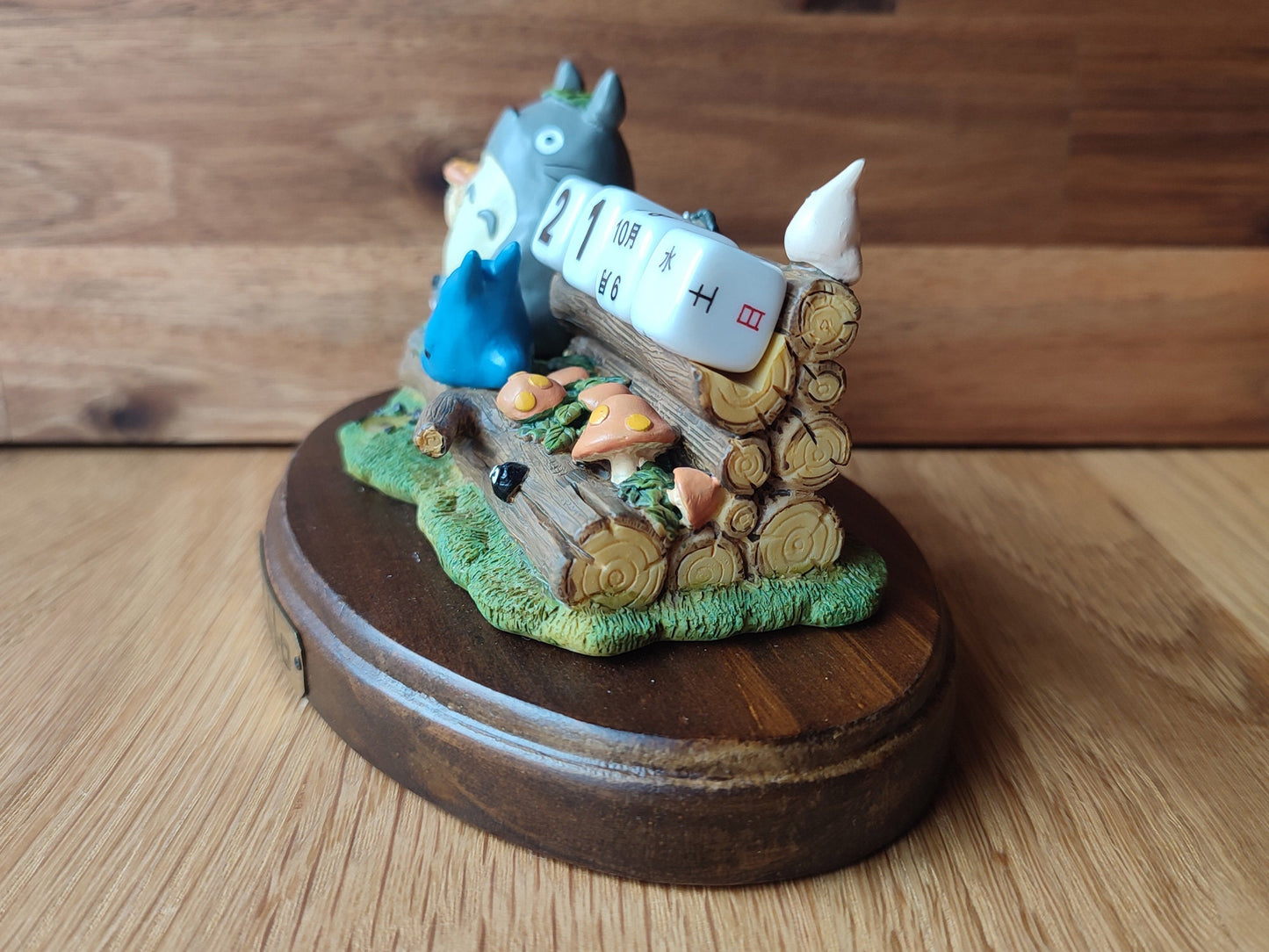 Vintage* Original Ghibli Perpetual Dice Calendar • My Neighbor Totoro Figure/Figurine/Statue/Replica/Home Decor/Interior Diorama Gift