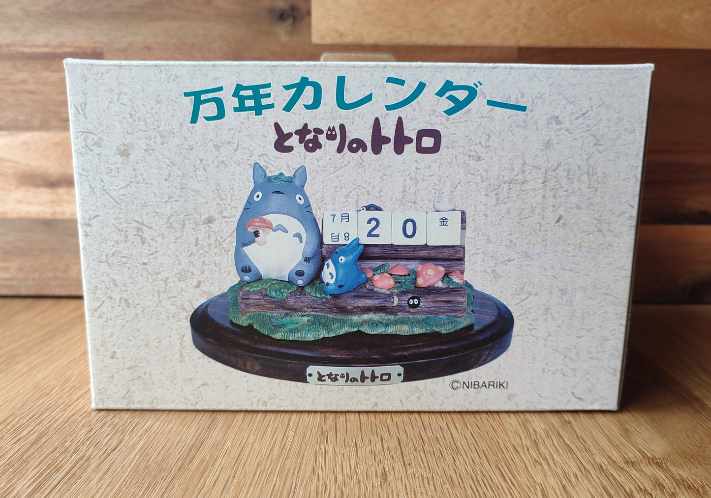 Vintage* Original Ghibli Perpetual Dice Calendar • My Neighbor Totoro Figure/Figurine/Statue/Replica/Home Decor/Interior Diorama Gift