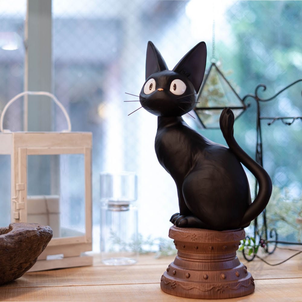 Original Ghibli Huge Jiji Figure • Kikis Delivery Service Figurine/Statue/Replica/Home Decor/Interior Diorama • Anime Studio Ghibli Gift