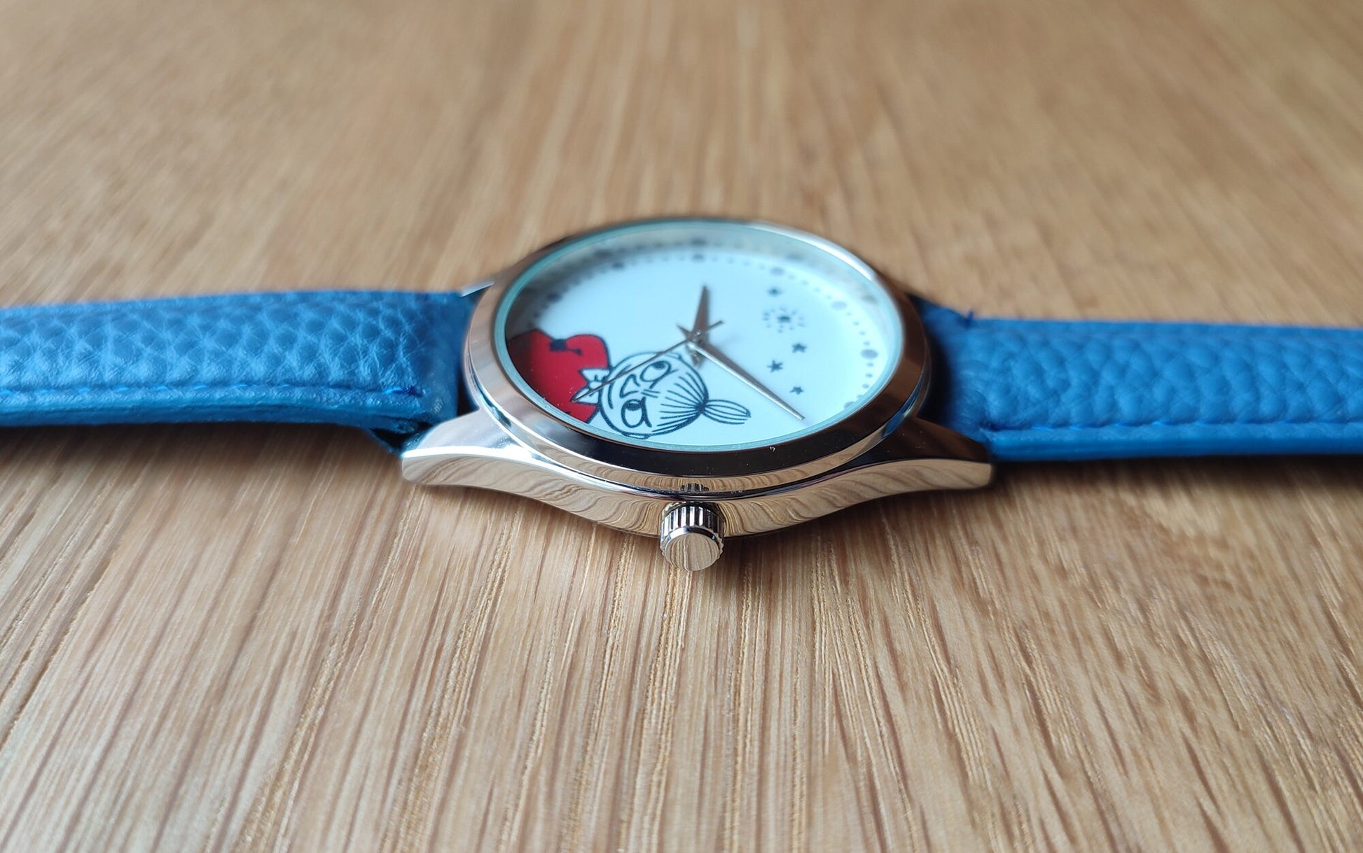 Original Moomins Wrist Watch • Little My Watch/Clock/Bracelet/Decor • Moomintroll Japanese Watches for Girl/Women • Official Moomin Gift