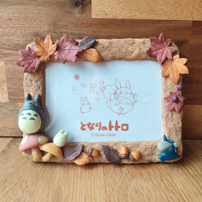 Vintage* Original Ghibli Totoro Photo Frame/Wall Hanging • My Neighbor Totoro Figure/Interior Diorama/Home Decor • Autumn Studio Ghibli Gift