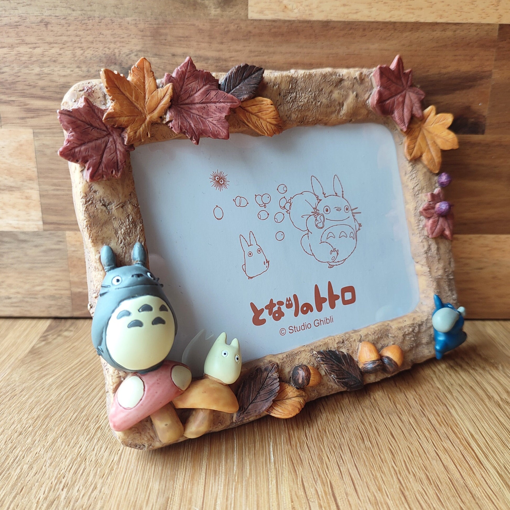 Vintage* Original Ghibli Totoro Photo Frame/Wall Hanging • My Neighbor Totoro Figure/Interior Diorama/Home Decor • Autumn Studio Ghibli Gift