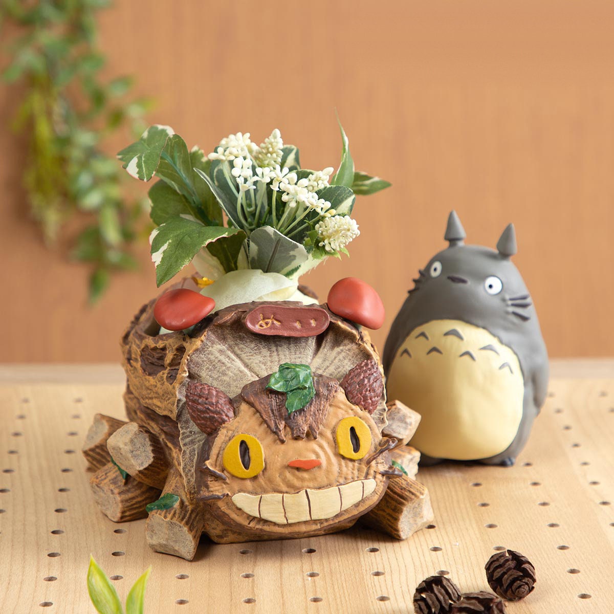 Original Ghibli Planter Cover/Figure • My Neighbor Totoro Pot/Vase/Holder/Interior Design/Home Decor • Anime Studio Ghibli Gift