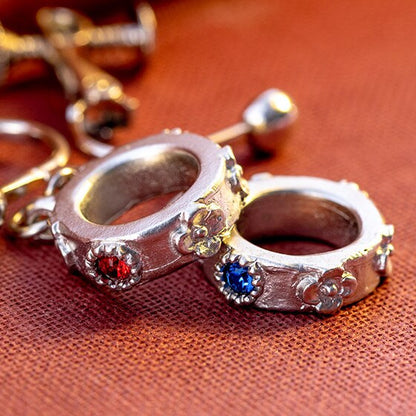 Original Ghibli Howl Earrings • Howls Moving Castle Ring Earring • Anime Japanese Jewelry • Studio Ghibli Gift