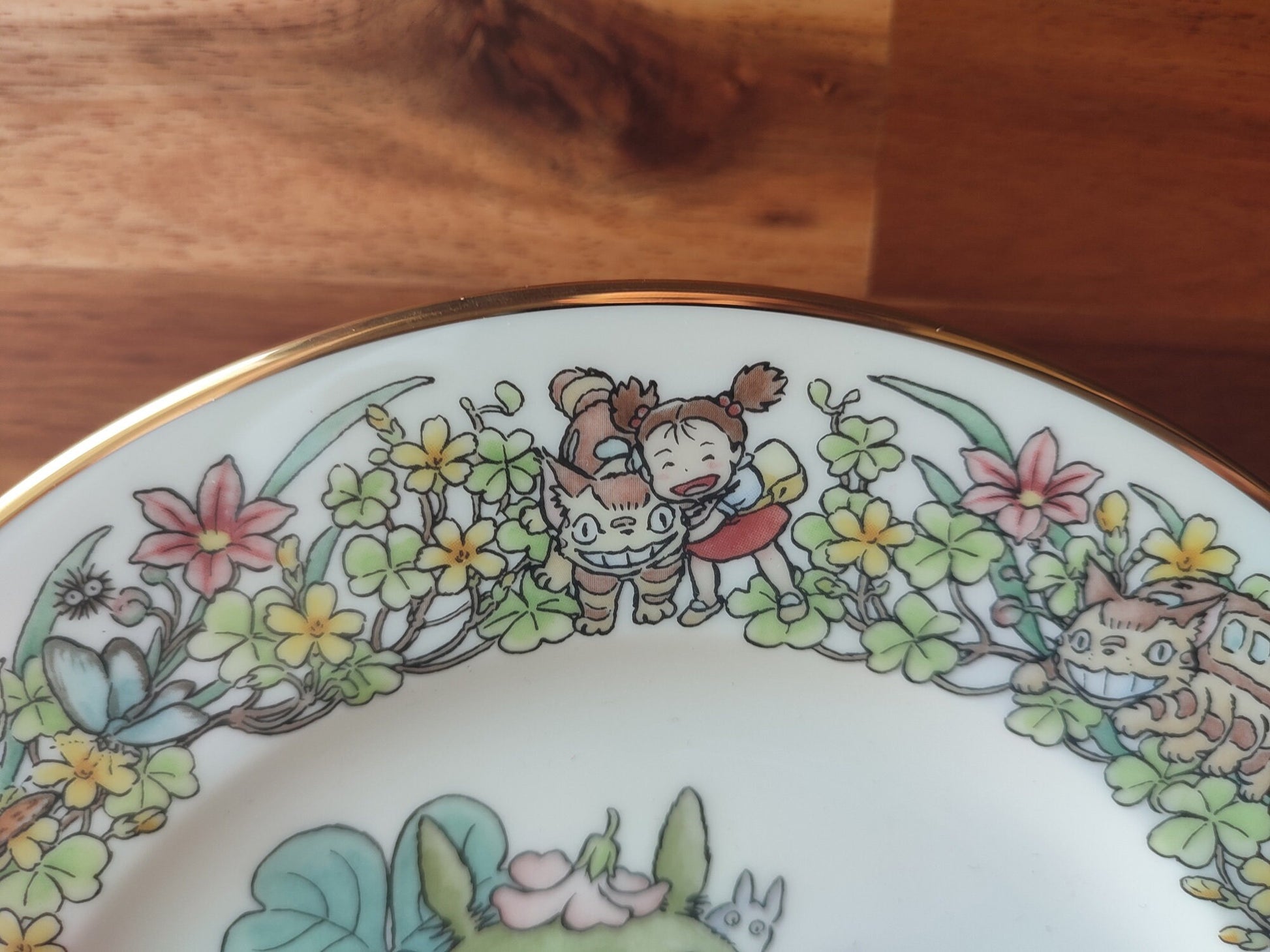 Vintage* Original Ghibli Totoro Plate 2003 Noritake • My Neighbor Totoro Dinner Plate • Japanese Tableware/Dinnerware • Studio Ghibli Gift