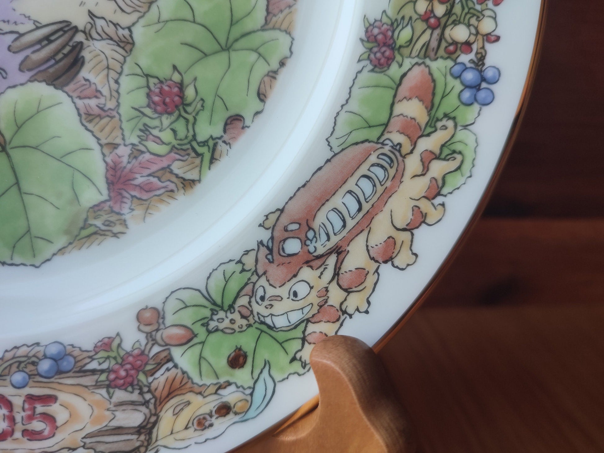 Vintage* Original Ghibli Totoro Plate 2005 Noritake • My Neighbor Totoro Dinner Plate • Japanese Tableware/Dinnerware • Studio Ghibli Gift