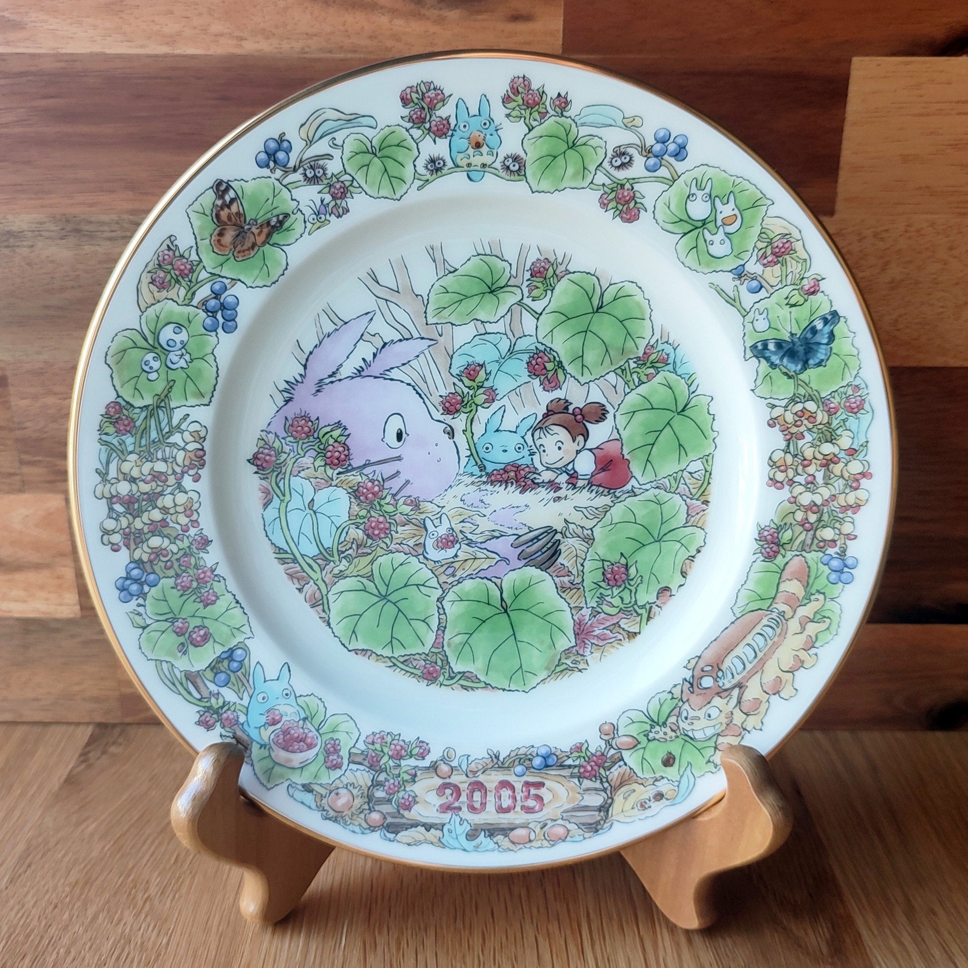 Vintage* Original Ghibli Totoro Plate 2005 Noritake • My Neighbor Totoro Dinner Plate • Japanese Tableware/Dinnerware • Studio Ghibli Gift