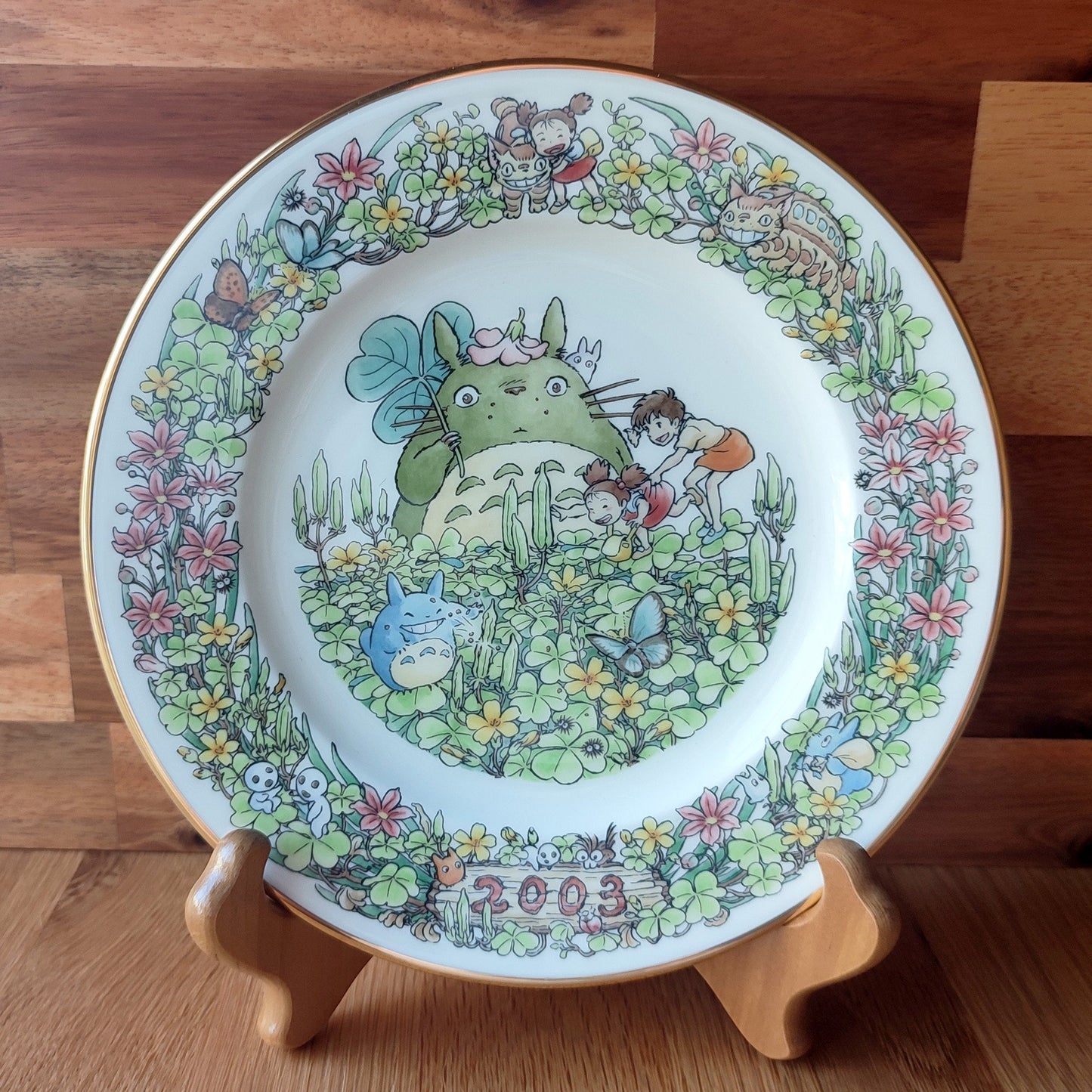 Vintage* Original Ghibli Totoro Plate 2003 Noritake • My Neighbor Totoro Dinner Plate • Japanese Tableware/Dinnerware • Studio Ghibli Gift