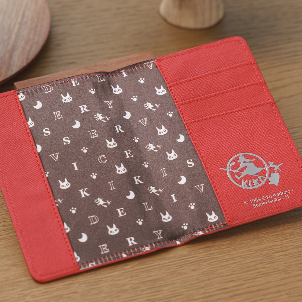 Original Ghibli Kiki Passport Cover • Kiki's Delivery Service Card Case/Wallet/Pouch • Anime Studio Ghibli Gift