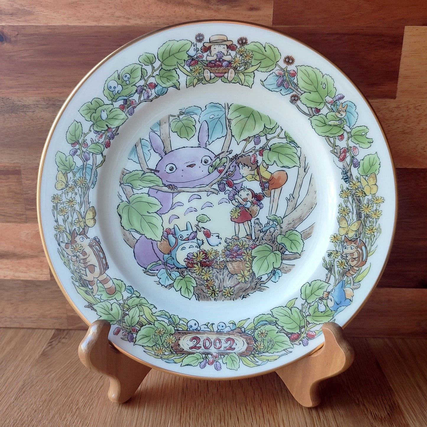 Vintage* Original Ghibli Totoro Plate 2002 Noritake • My Neighbor Totoro Dinner Plate • Japanese Tableware/Dinnerware • Studio Ghibli Gift