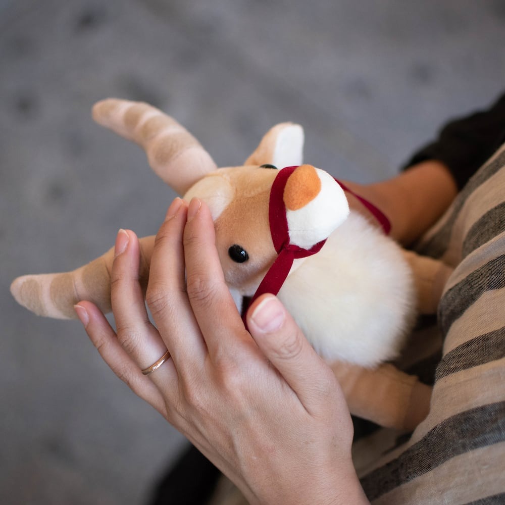 Official Ghibli Yakul Plush Toy • Princess Mononoke Stuffed Animal/Figure/Home Decor • Size M