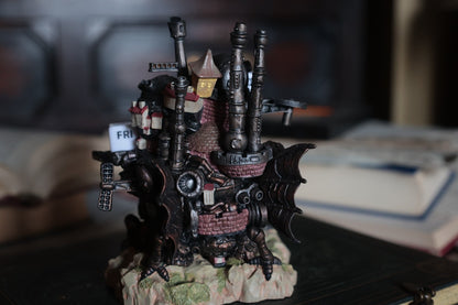 Official Ghibli Howl Figure Perpetual Dice Calendar 2025 • Howls Moving Castle Home Decor/Interior Diorama