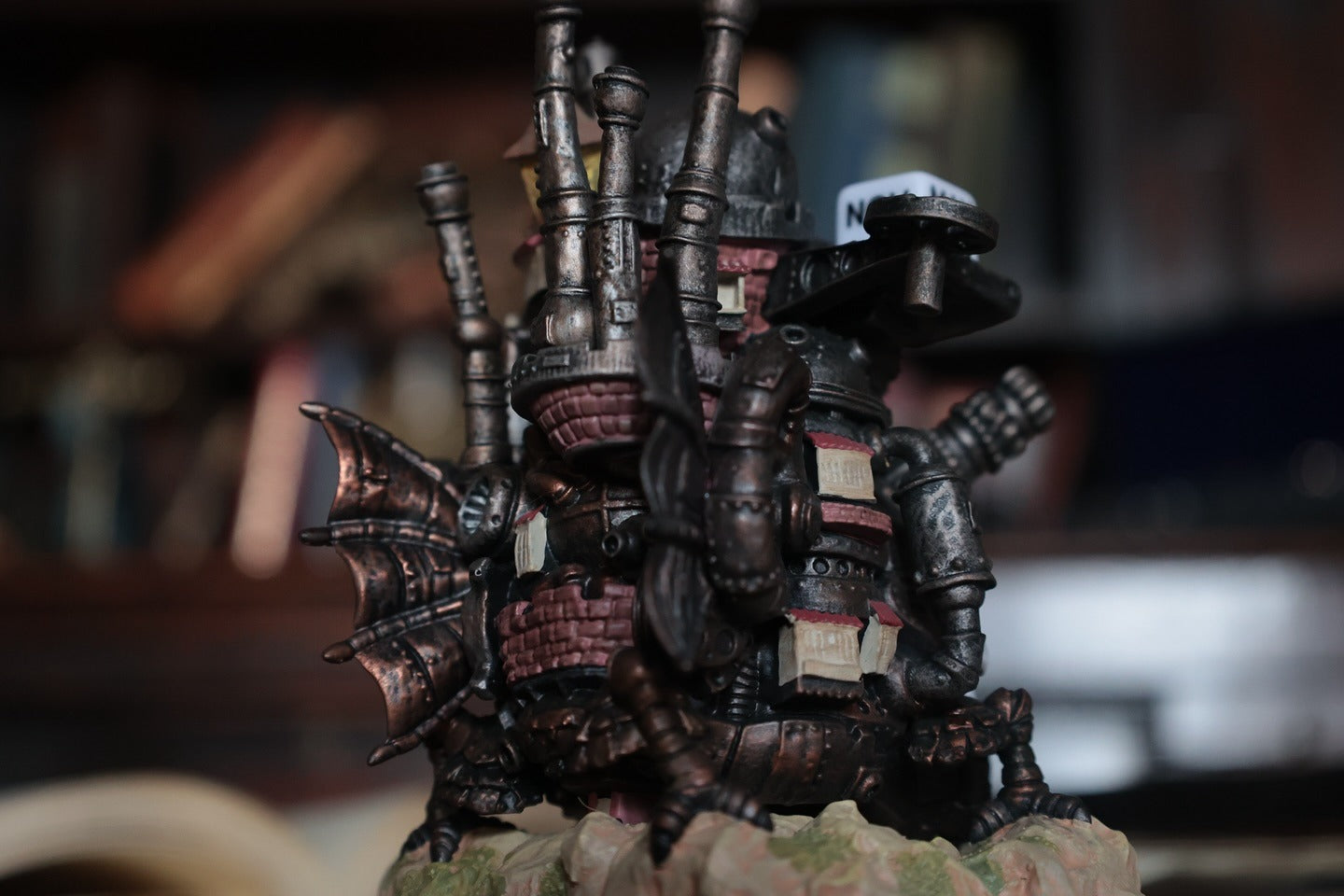 Official Ghibli Howl Figure Perpetual Dice Calendar 2025 • Howls Moving Castle Home Decor/Interior Diorama