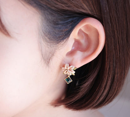 Boucles d'oreilles officielles Ghibli Whisper of the Heart • Boucles d'oreilles faites à la main du roi nain et de la reine des elfes • Bijoux japonais d'anime