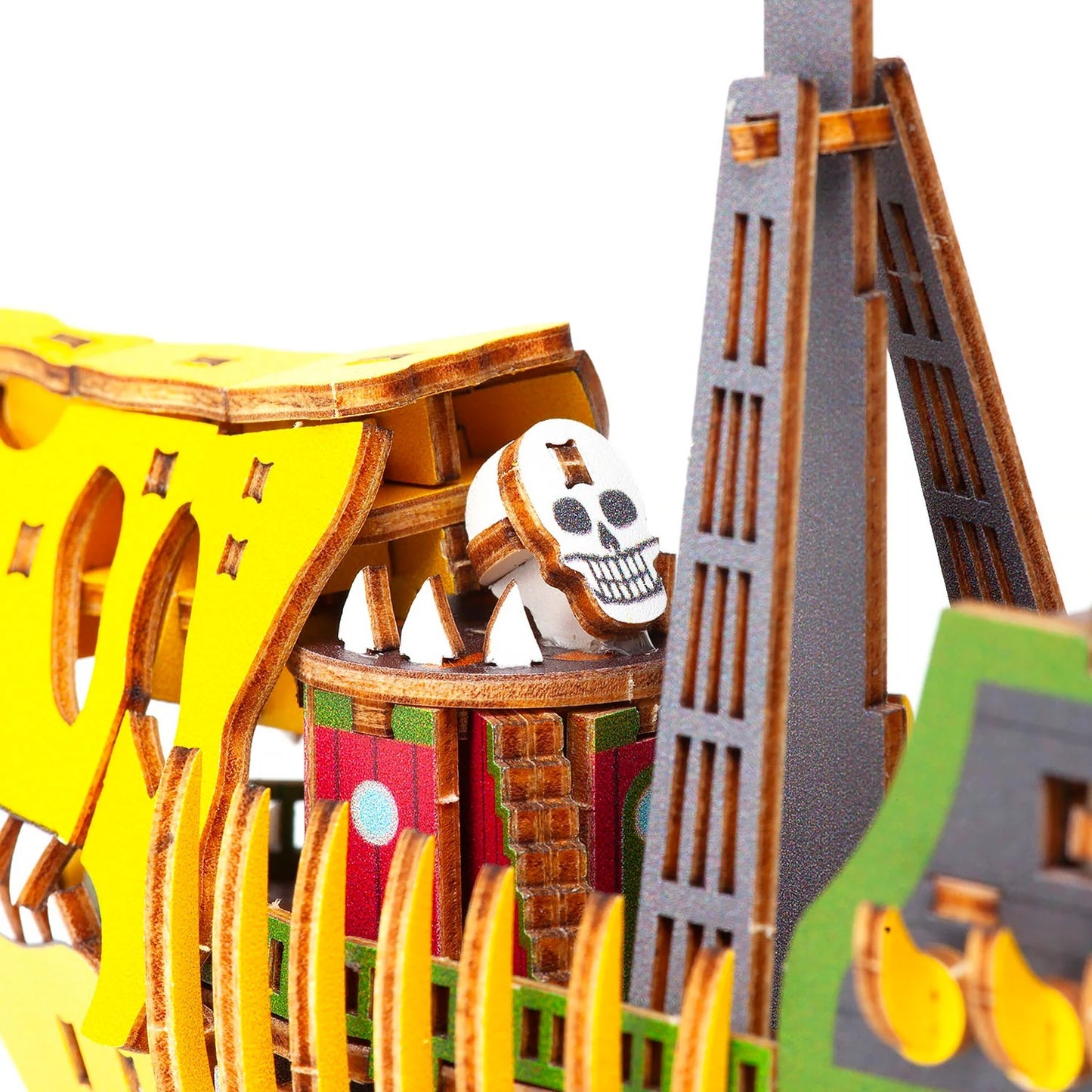 Official One Piece Wooden Art 3D Puzzle • Victoria Punk Colored KI-GU-MI