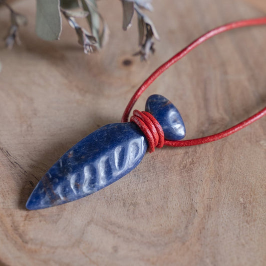 Official Ghibli Princess Mononoke Necklace • San's Jade Dagger Pendant