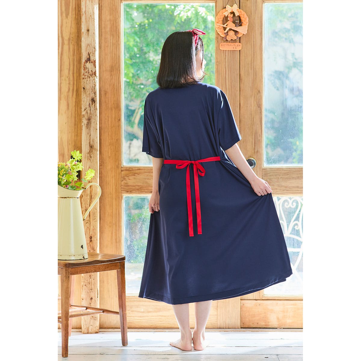 Kiki Blue Summer Dress • Kikis Delivery Service Relax Wear Witch's Dress + Hair Band • Donguri Closet Exclusive - Kamaji Market