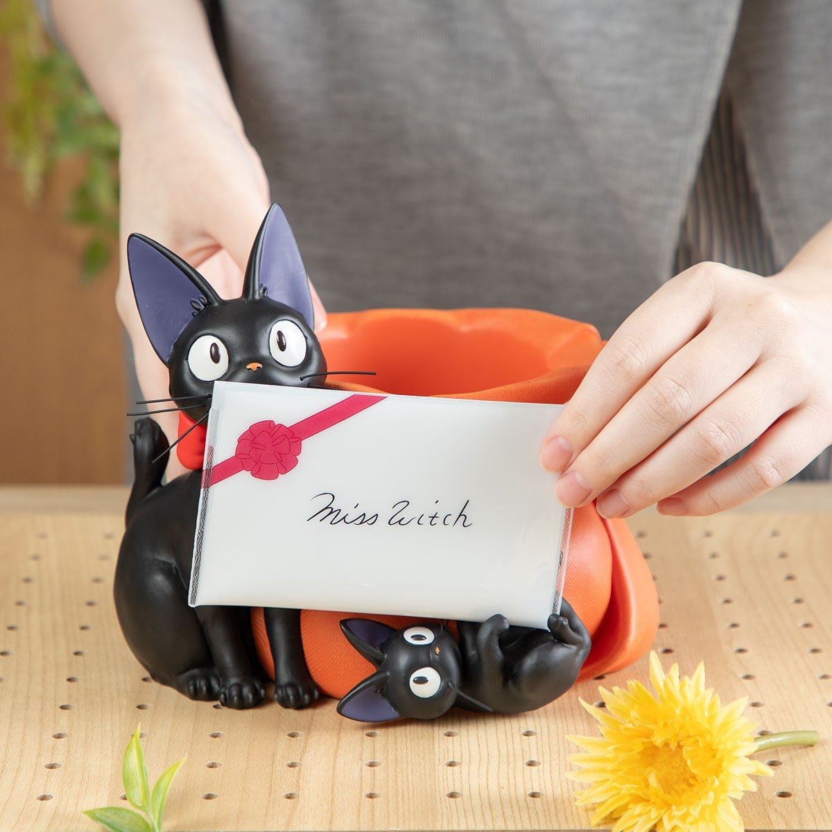 Kikis Delivery Service Jiji Planter Cover/Holder/Interior Diorama - Kamaji Market