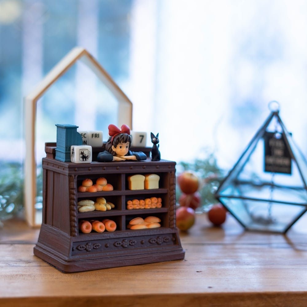 Kikis Delivery Service Perpetual Dice Calendar, Figure - Kamaji Market