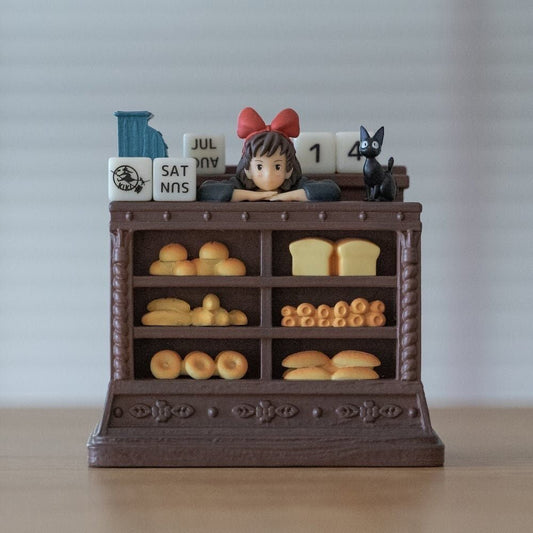 Kikis Delivery Service Perpetual Dice Calendar, Figure - Kamaji Market