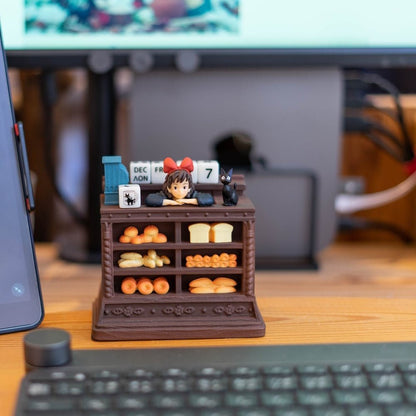 Kikis Delivery Service Perpetual Dice Calendar, Figure - Kamaji Market
