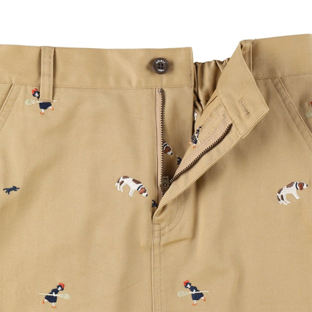 Kikis Delivery Service Skirt • Beige Embroidery GBL - Kamaji Market