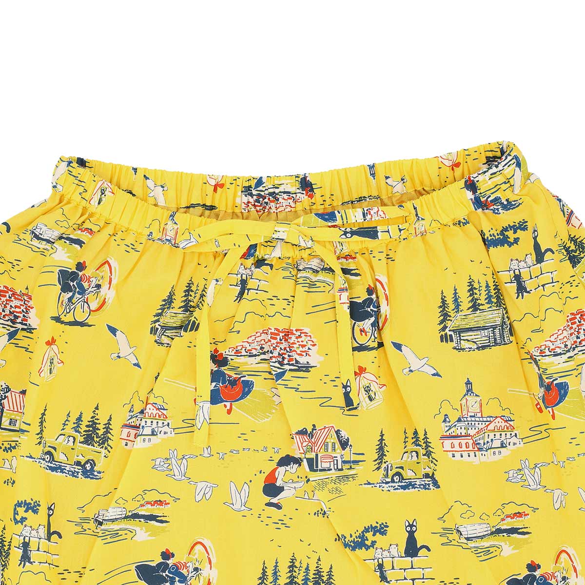 Kikis Delivery Service Skirt • Yellow Hawaiian Style GBL - Kamaji Market