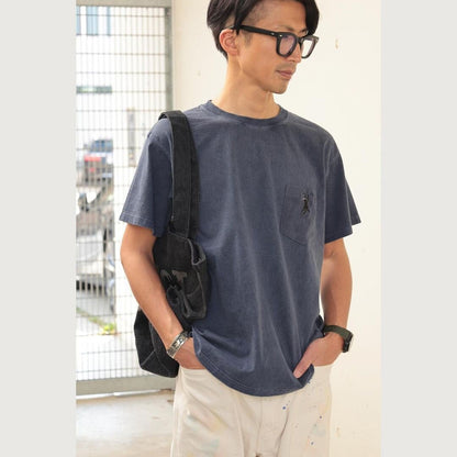Kikis Delivery Service T-shirt • Navy with Pocket GBL - Kamaji Market