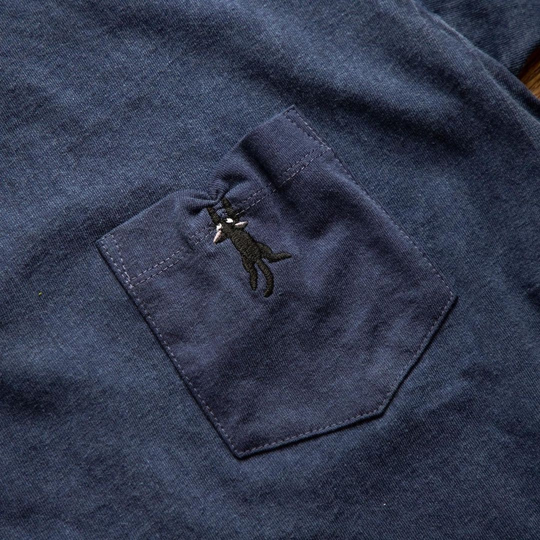 Kikis Delivery Service T-shirt • Navy with Pocket GBL - Kamaji Market