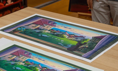Kikis Delivery Service Wall Art/Window Picture • Ghibli Museum Exclusive - Kamaji Market