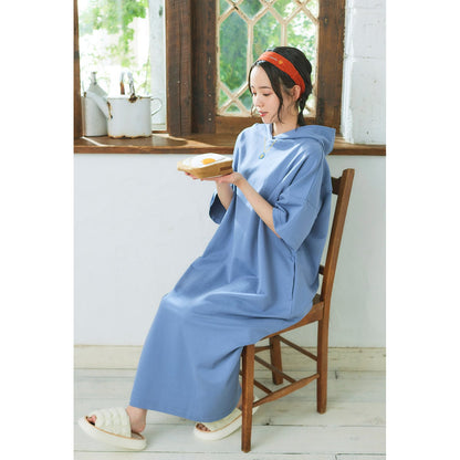 Laputa Blue Summer Dress • Castle in the Sky Relax Wear Angel's Dress + Hair Band • Donguri Closet Exclusive - Kamaji Market