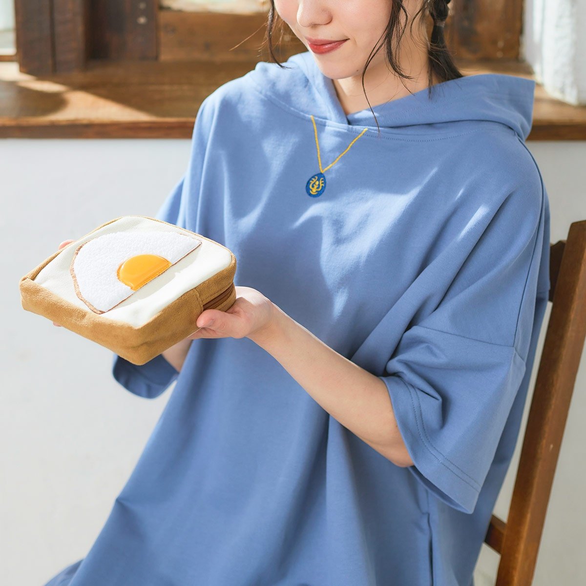Laputa Blue Summer Dress • Castle in the Sky Relax Wear Angel's Dress + Hair Band • Donguri Closet Exclusive - Kamaji Market